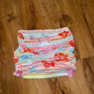 EUC White Fox Swim Coverup